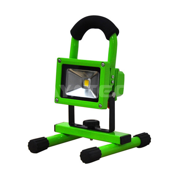 Lumină de lucru LED, portabilă, reîncărcabilă, de culoare verde, de 10 W